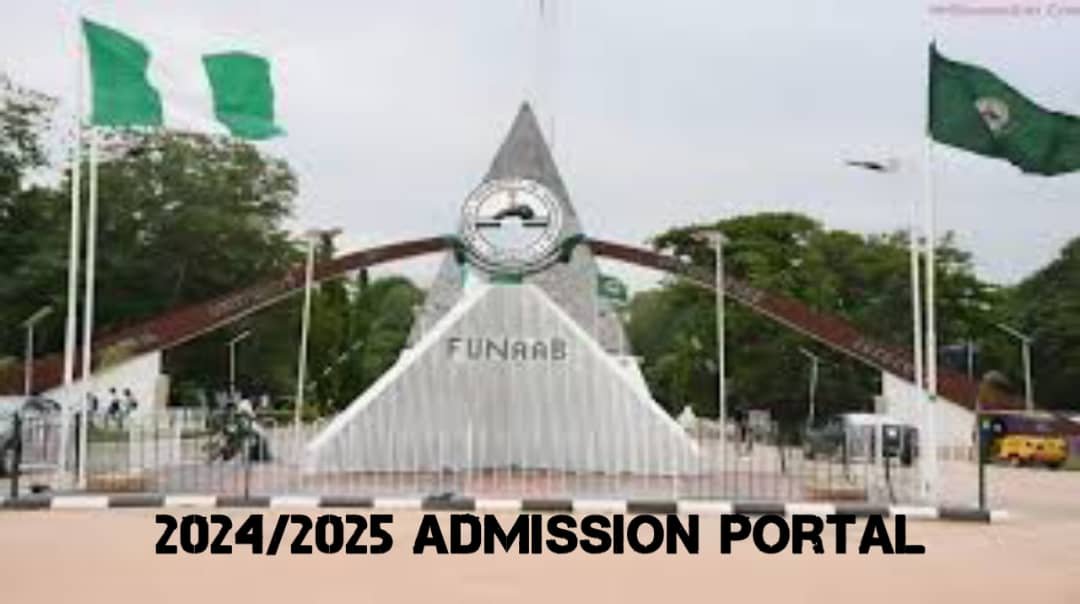 FUNAAB Admission Portal for 2024/2025