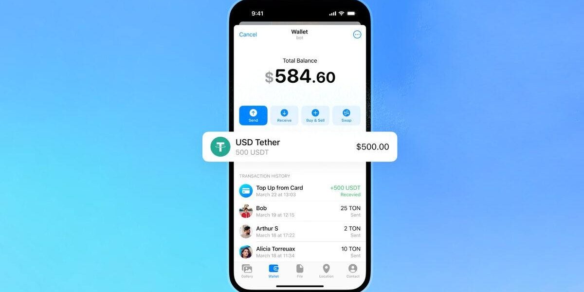 USDT and USDC