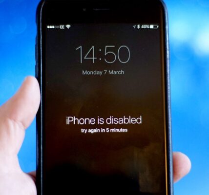 disabled iphone