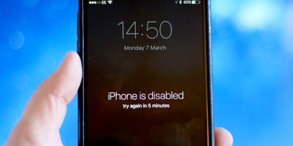disabled iphone