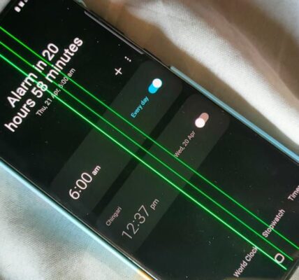 green line