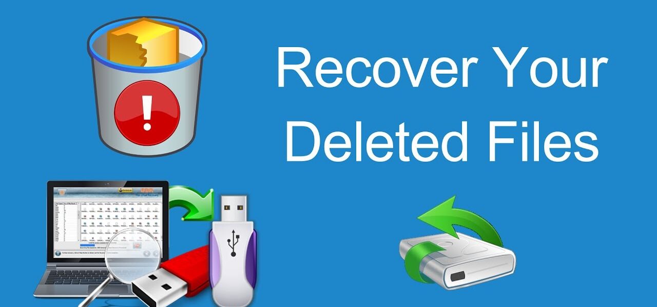 How do I recover deleted files from my computer