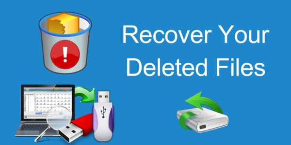 How do I recover deleted files from my computer